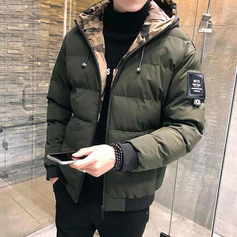 棉衣男士冬季外套2019新款韩版羽绒棉服冬装短款棉袄潮牌