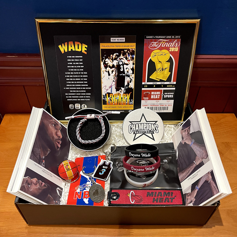 Wade Model Model Souvenir for Boys to Give Boys Birthday Gift Around Miami Heat Star