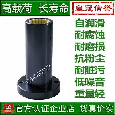 IGGS FJUMT extended flange plastic linear bearing 01 02 Corrosion resistant 10 12 16 20 25 30