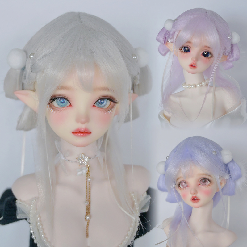 Bjd Wig, Ancient Style, Dai Xian'Er, Bjd468, Two-Dimensional Fake Hair, Ob11 Hand-Modified Hair, Yu Beibei Bjd Wig, Ancient Style, Dai Xian'Er, Bjd468, Two-Dimensional Fake Hair, Ob11 Hand-Modified Hair, Yu Beibei