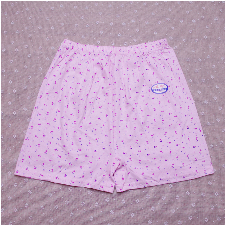 Của phụ nữ cotton cao eo loose boxer trung niên bông đồ lót cotton của phụ nữ kích thước lớn quần short