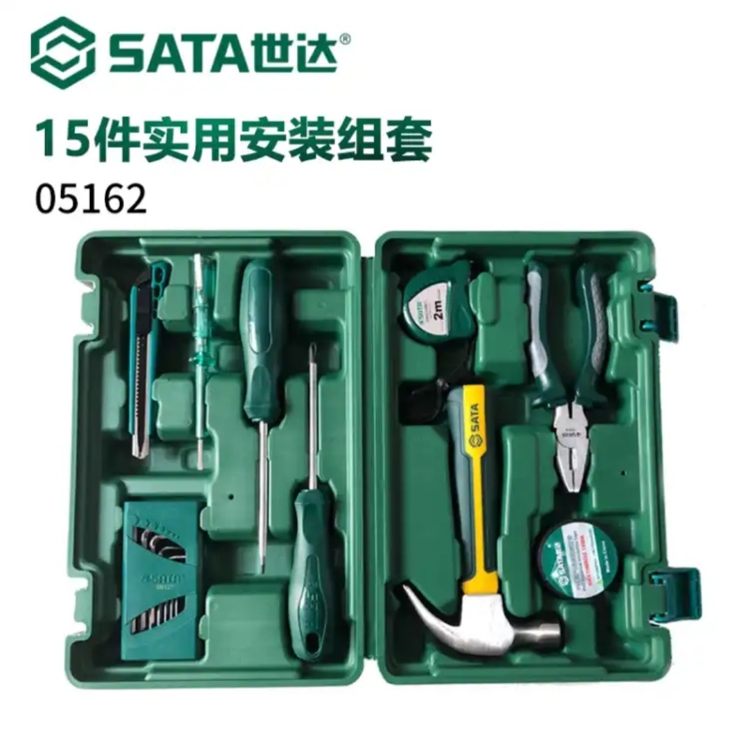 SATA's new home tool kit for the SATA 15 practical installation set 05162