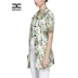 Áo bà mẹ mùa xuân và mùa hè in áo trung niên cỡ lớn áo mỏng cho mẹ áo gió ngắn tay nữ - Trench Coat áo phao lông vũ nữ Trench Coat