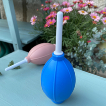Fleshy plant blowing balloon skin tiger skin blowing pot tool powder blue strong air blowing dust blowing