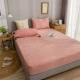 Flannel bed lily một mảnh nhung nhung trải giường 1,5 / 1,8m nhung waff cộng với nhung tấm trải giường nệm bọc bảo vệ - Trang bị Covers