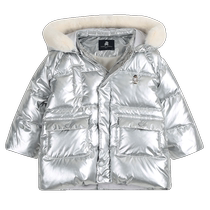 (Christmas Series) TeenieWeenie Kids Bear Childrens Clothing Boys 22 Spring Fashion Down Jacket