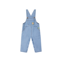 TeenieWeenieKids bear childrens clothing 24 spring and summer new baby boy casual sports denim overalls
