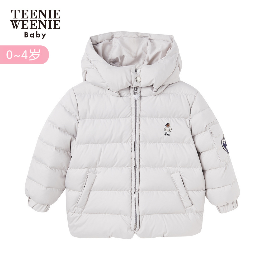 Teenie Weenie Kids Kids Baby Boy xuống áo khoác mùa thu mùa đông Kids ấm Jacket