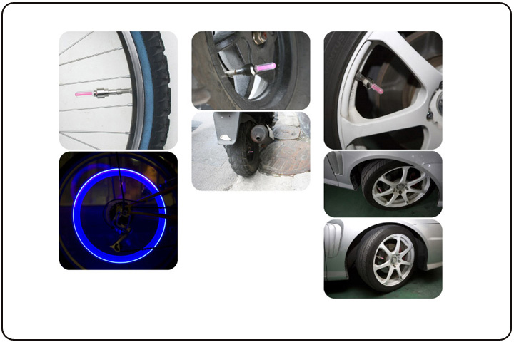 Eclairage pour vélo - feux de Valve - Ref 2398788 Image 17