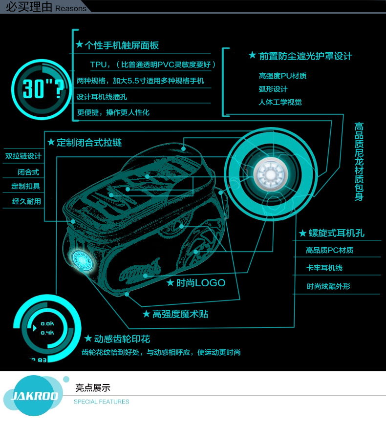 Sacoche pour vélo mixte - Ref 2233323 Image 8