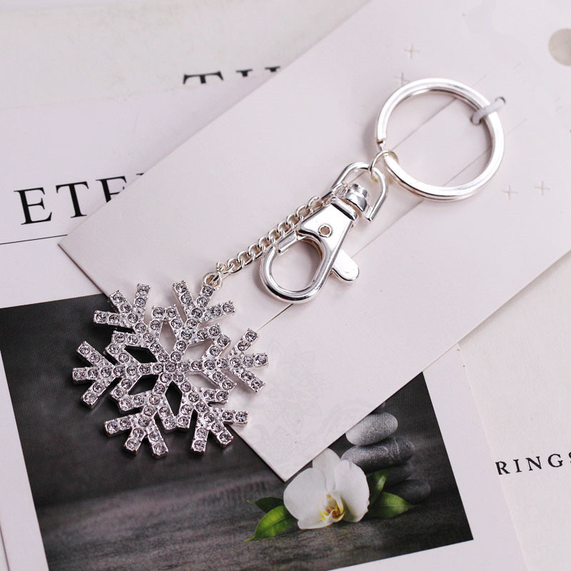 Exported to the Uk, Full Diamond Snowflake Silver Metal Keychain and Bag Charm, Dual-Use, £6. Highly Recommended Exported to the Uk, Full Diamond Snowflake Silver Metal Keychain and Bag Charm, Dual-Use, £6. Highly Recommended