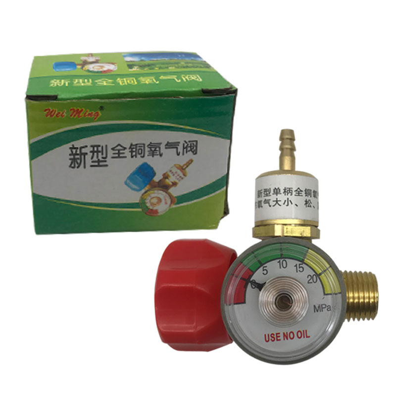 2L welding gun oxygen valve bridge with table portable welding torch oxygen valve oxygen cylinder pressure valve oxygen valve