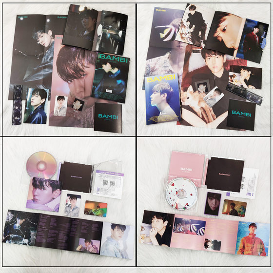 Spot EXO album Bian Baekhyun SOLO3/2/1BambiDelight poster peripheral photo special