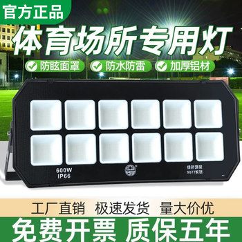 Yaming Anti-Vertigo Led Floodlight Outdoor Waterproof Basketball Court Playground Special Lighting High-Power Spotlight