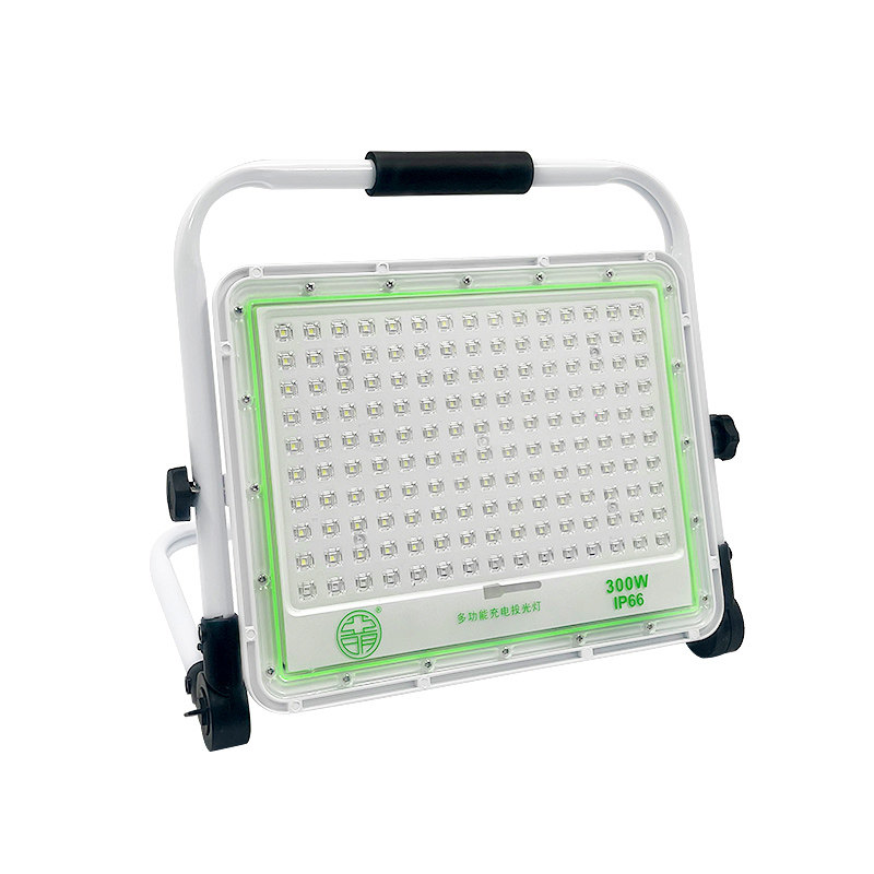 Bright Rechargeable Floodlight, Outdoor Ultra-Bright Mobile Portable Camping Light, Ultra-Long Battery Life, Construction Site Emergency Lighting