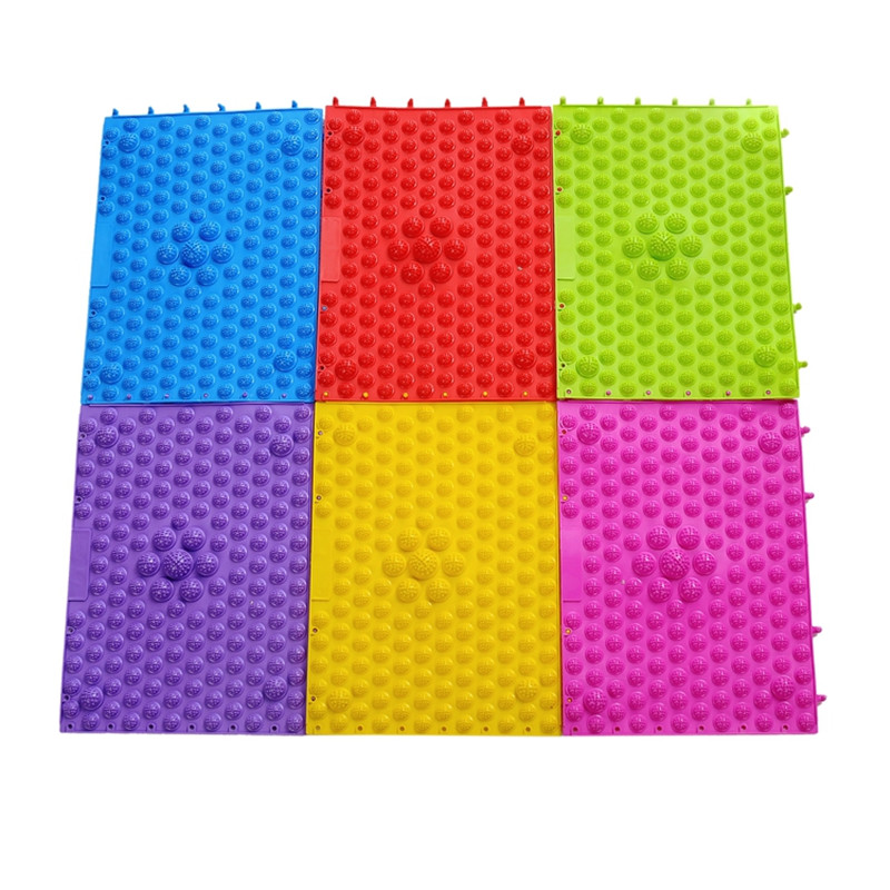 Shiatsu plate Foot massage pad Household foot massage pad Small winter bamboo finger plate toe pressure plate super pain version