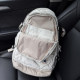 Authentic Converse Converse New Style Backpack Beige Gray Student Canvas School Bag 10021138-A07