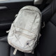 Authentic Converse Converse New Style Backpack Beige Gray Student Canvas School Bag 10021138-A07