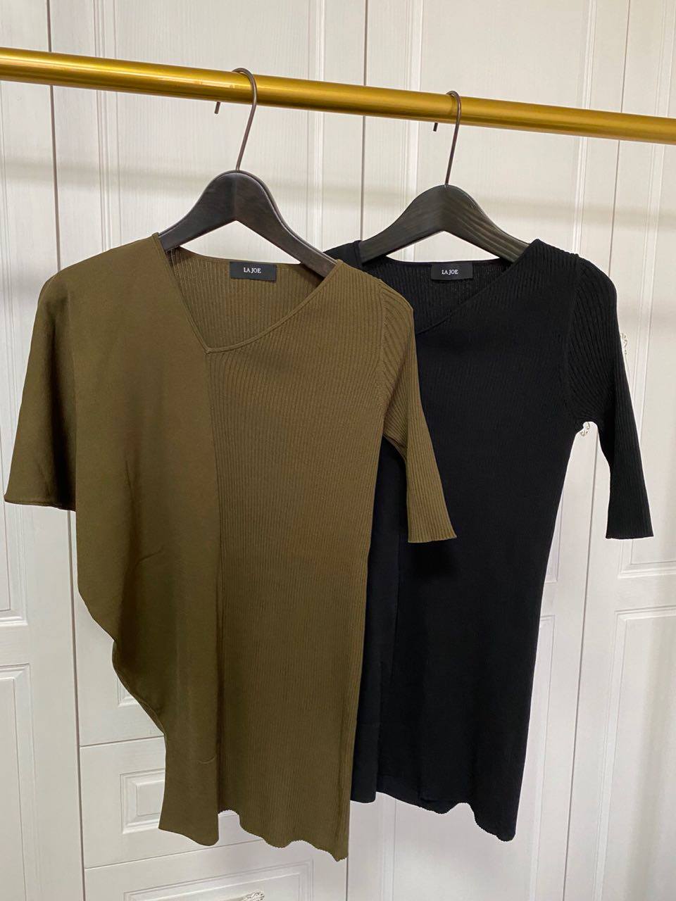 Clearance special price non-refundable Jojo homemade irregular ice silk half sleeve spot