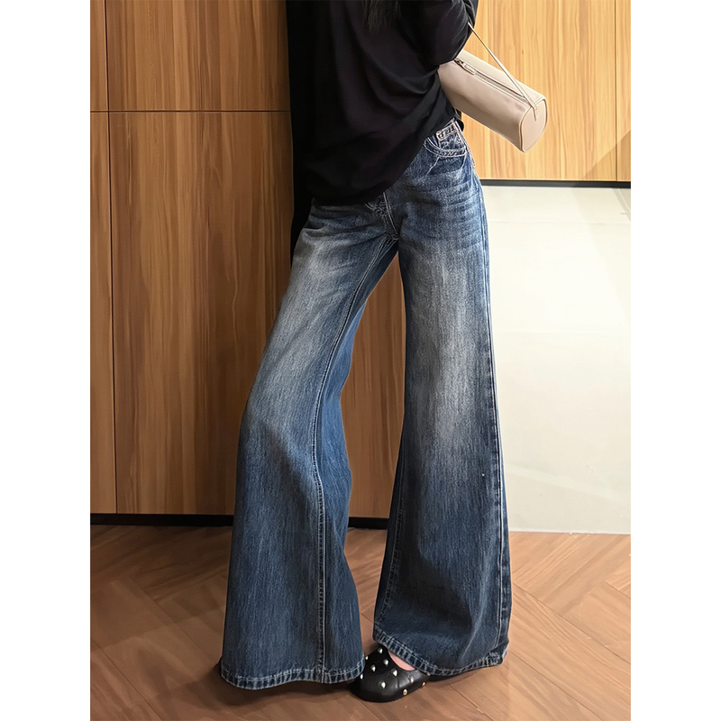 Flared Jeans for Women, 2026 New Style, Plus Size, Straight-Leg Pants for Pear-Shaped Body, Wide-Leg Bell-Bottom Pants Flared Jeans for Women, 2026 New Style, Plus Size, Straight-Leg Pants for Pear-Shaped Body, Wide-Leg Bell-Bottom Pants