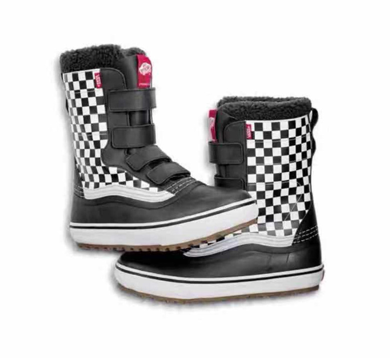 Anshan Speed ​​New VANS couple models standard MTE snow boots classic color checkerboard