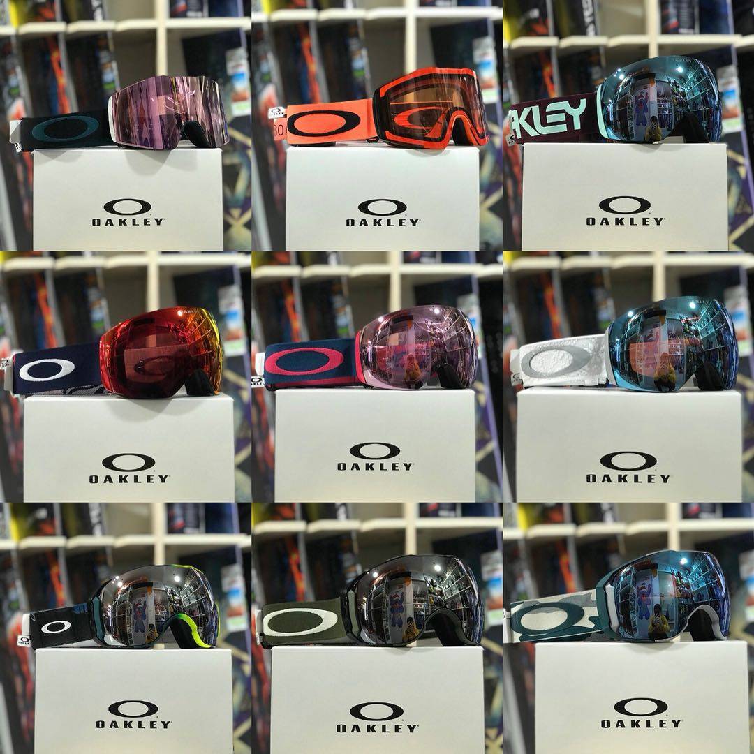 2019 new oakley Oakley Oakley Oakley ski glasses spherical cylindrical anti-UV multicolor ski mirror