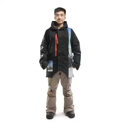 Anshan speed ML men and women single double board couple ski clothes MARQLEEN windproof Waterproof warm fashion fashion brand