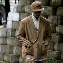 UrbanStandard windproof casual suit mens long sleeves Autumn New loose Japanese mens blazer