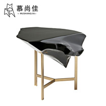 Designer Nordic Extreme Brief Wind Creativity Profiled Stone Tea Table Hotel Decent Board Room Fashion Irregular Little Corners a few