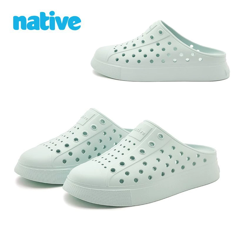 Летние тапочки‑в стиле Crocs на платформе, лёгкие кроссовки, женские сандалии, сабо, легко надевать