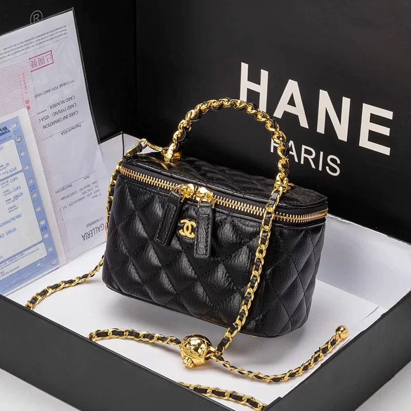 Косметичка, коробочка, сумка через плечо, сумка для телефона, стиль Chanel, натуральная кожа, цепочная сумка