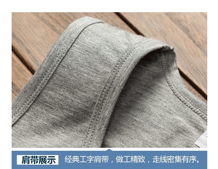 Áo vest nam, thủy triều mùa hè, mặc bóng rổ, cá tính hoang dã, mặc vest thấm mồ hôi, áo mới, giỏ tập - Lót áo thun 3 lỗ nam