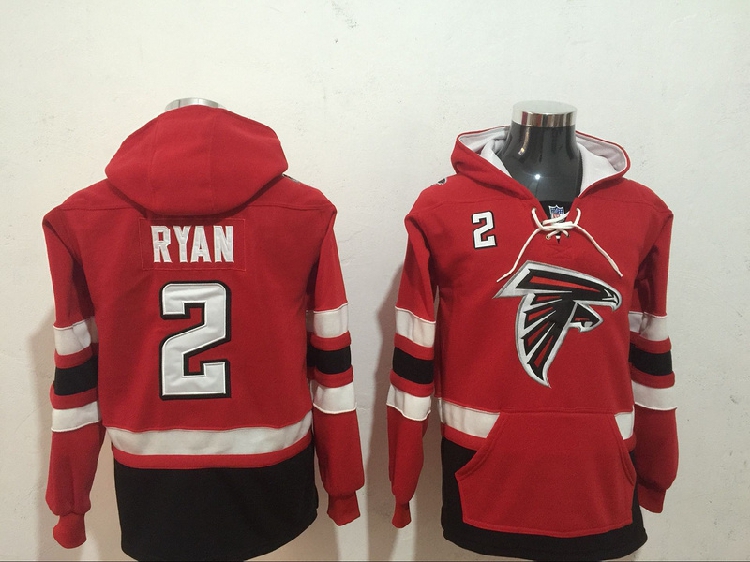 Áo hoodie Jersey dài tay thêu thêu mùa thu và mùa đông cỡ lớn hip hop thể thao Falcons Falcons2 # 11 #