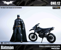 Spot TYSTOYS 1 12 Batman off-road motorcycle suitable for 6-inch movable doll model hand-made