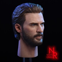 Spot NRTOYS 1 6 soldier puppet Captain America 6 0 head carving Reunion 3
