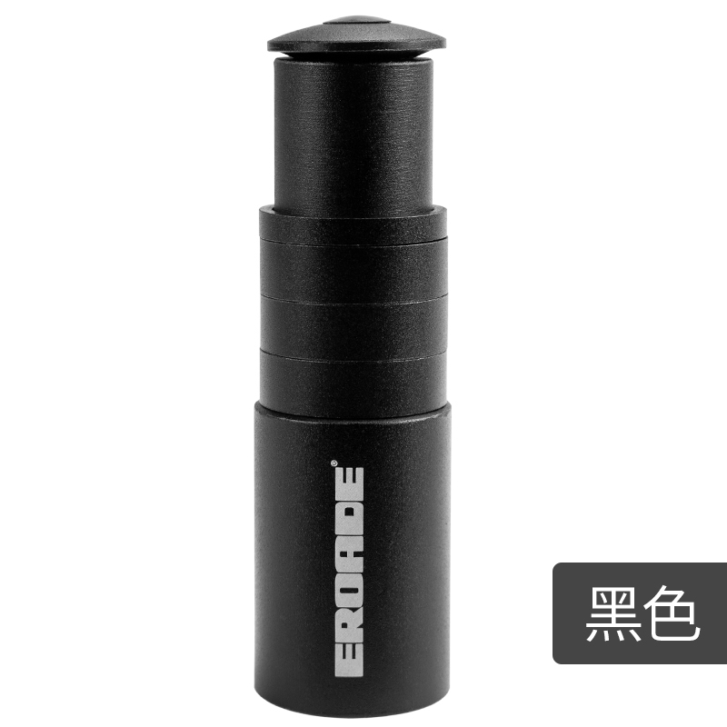 Black - Increased By 70MmGermany EROADE Put up Heightening device highway Mountain bike Handlebars Heightening device Faucet increase in height Handlebars refit parts