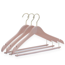 Live Poetry Solid Wood Suit Hanger Adult Suit Clothes Hanging Beech Wood Arched Cloakroom Anti Slip Clothing Store Clothes Brace