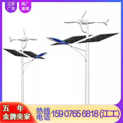 Wind and solar street light new rural integrated light fan power supply system power generation 24v Combined street light