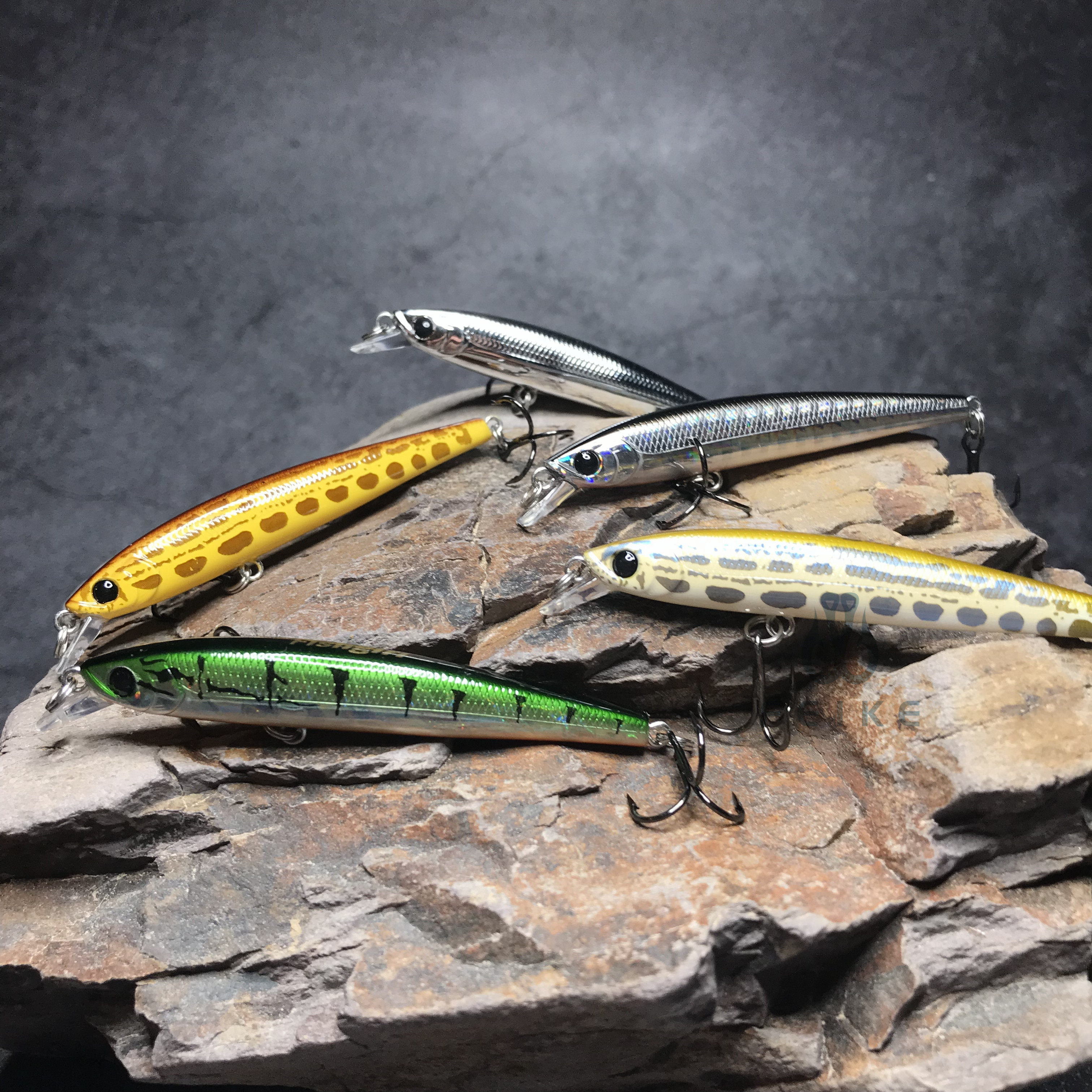 Luja Bait Mino Slow Down Bionic Bass Fishing Mandarin Fish Teething Microbiotic Road Subbait 6 88cm3 5 gr Little Mino