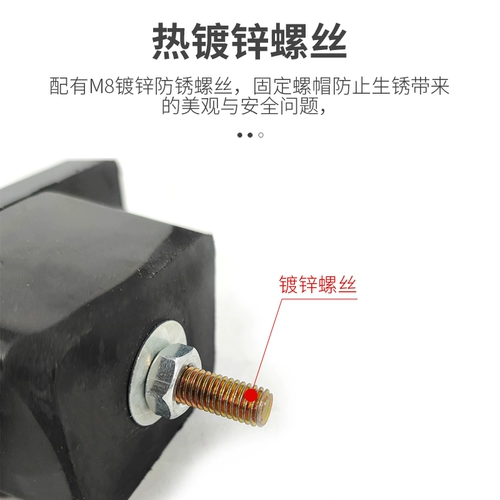 Амортизирующая подушка наружного блока кондиционера Пластиковая подставка для ног кондиционера Противоударная ножка Антивибрационная подушка Основание наружного блока Резиновая прокладка Звукоизоляционный артефакт