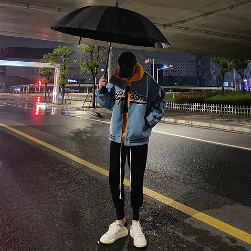 Tide, зимний кролик, бейсбольная брендовая форма, куртка, увеличенная толщина, дорожная версия