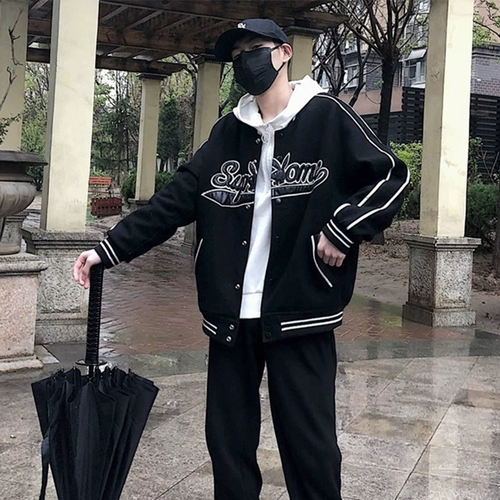 Tide, зимний кролик, бейсбольная брендовая форма, куртка, увеличенная толщина, дорожная версия