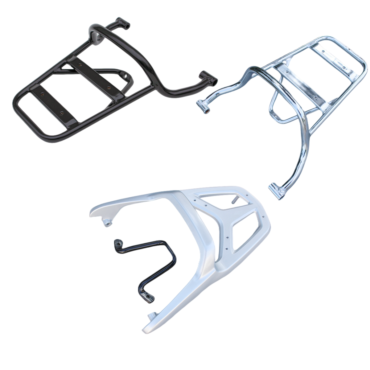 Applicable luxury star Small Fosun Star S Motorcycle HJ100T-7C 7D rear end shelf Rear Shelf Tail-Cargo Rack-Taobao