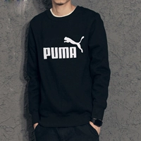 Áo len thể thao nam Hummer puma 2018 mùa thu mới áo thun cổ tròn áo sơ mi nữ thể thao dài tay hoodie đỏ