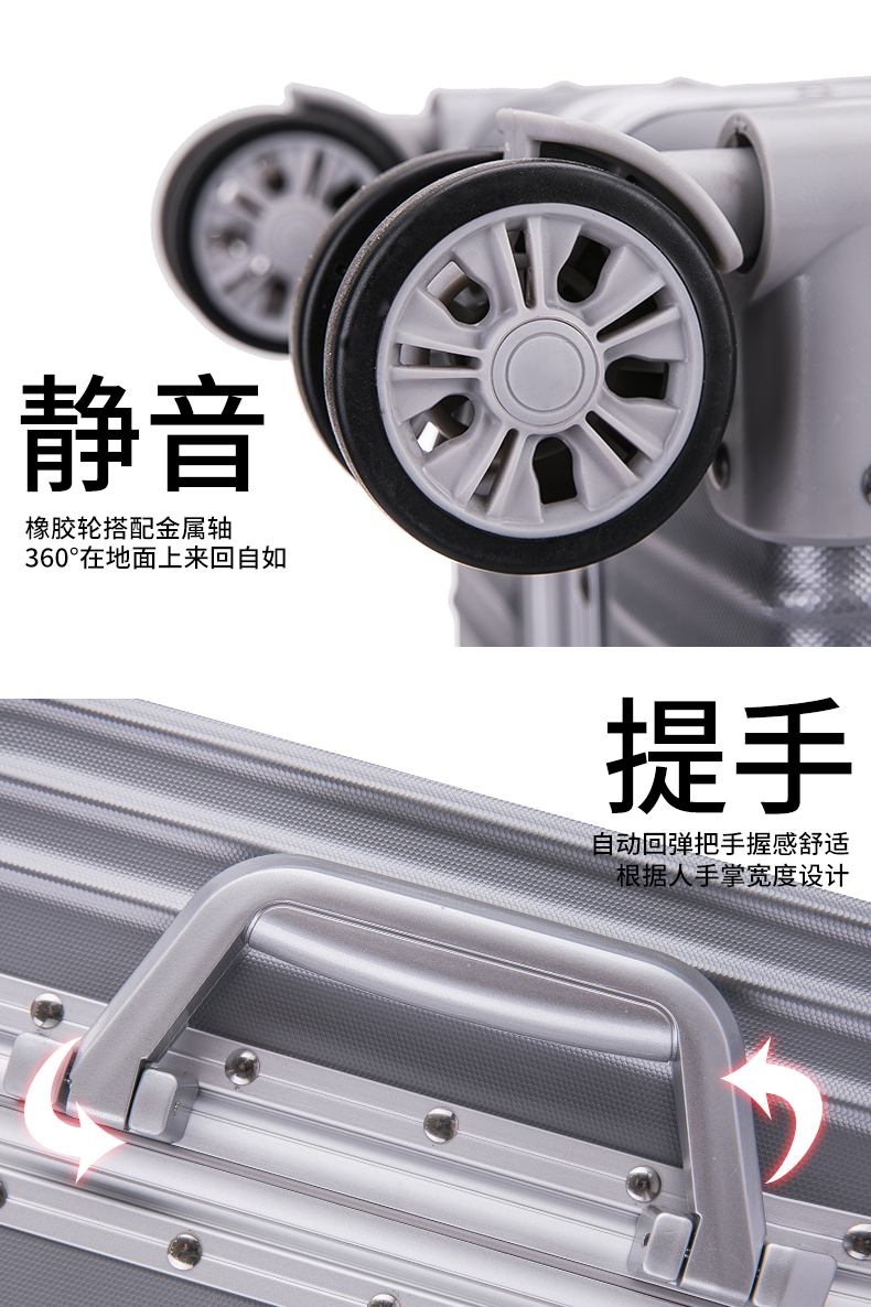 Phiên bản tiếng Hàn của vali in lưới màu đỏ nữ 20 inch trường hợp xe đẩy phổ quát bánh xe nhỏ vali 24 hộp da nam mật khẩu - Va li vali rimowa