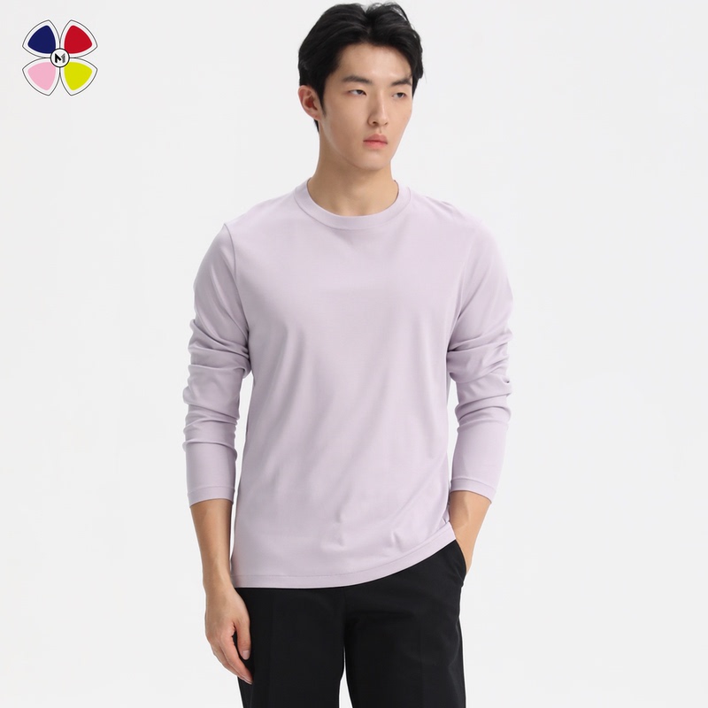 Men's Cotton Long-Sleeved T-Shirt