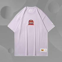 Li Ning Trend Leisure BADFIVE The Good Han Men Mens loose Short sleeves T-Shirt AHSQ933