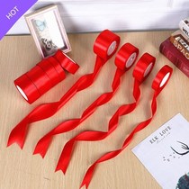  Car red rope trailer red cloth strip New car decoration red ribbon streamer Safety red ribbon ribbon Rearview mirror strap