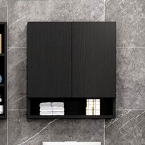 Light luxury toilet Toilet back cabinet Wall-mounted storage wall cabinet Solid wood storage cabinet Bathroom shelf Side cabinet Balcony