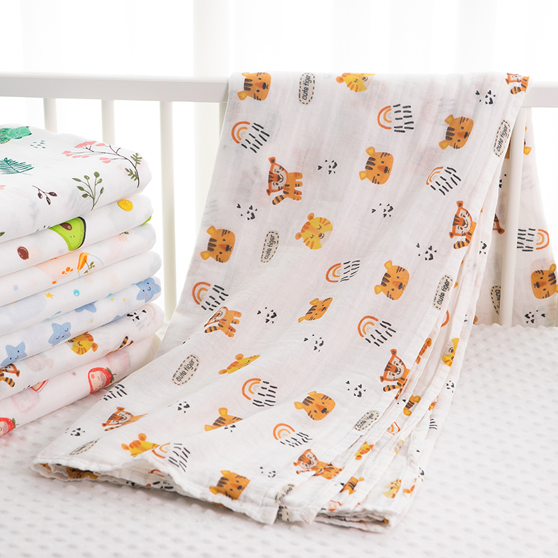 Bath towel baby cotton super soft absorbent gauze blanket baby newborn summer thin section baby child bath cover sheet